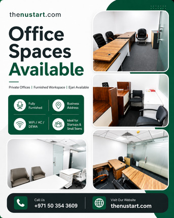 Dubai, Offices, AED 15500,  Premium Furnished Office Space For Rent In Dubai With Ejari