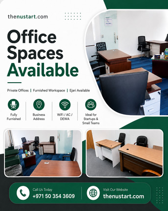 Dubai, Offices, AED 15500,  Premium Furnished Office Space For Rent In Dubai With Ejari