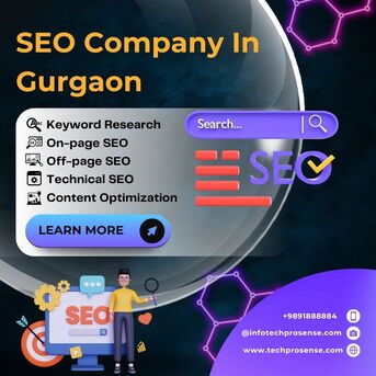 Gurugram, Marketing, Top SEO Company In Gurgaon For Business Growth | Tech Prosense