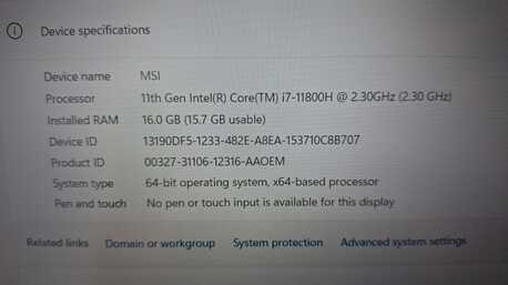 Riyadh, Computers, SAR 2000,  MSI Laptop For Sale
