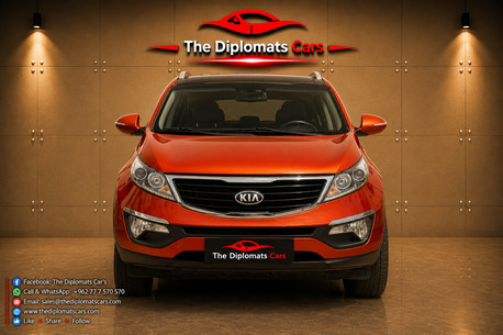 Amman, Vehicles, Cars & Trucks , JOD 5000,  Kia Sportage,  2015,  Automatic,  120000 KM,    Diplomatic Car