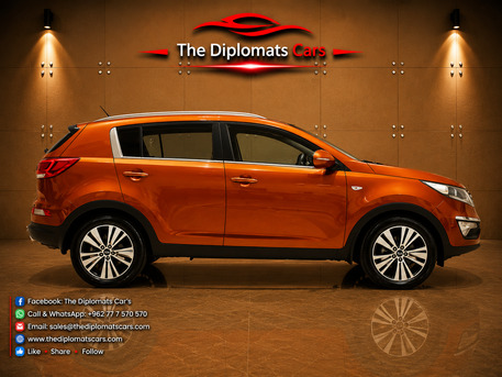 Amman, Vehicles, Cars & Trucks , JOD 5000,  Kia Sportage,  2015,  Automatic,  120000 KM,    Diplomatic Car