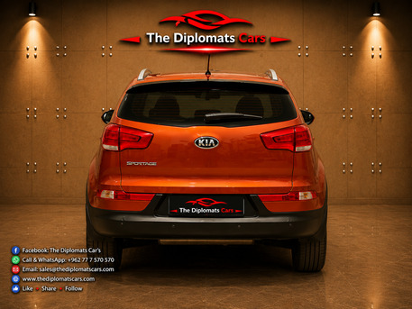 Amman, Vehicles, Cars & Trucks , JOD 5000,  Kia Sportage,  2015,  Automatic,  120000 KM,    Diplomatic Car