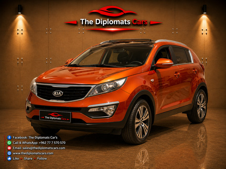 Amman, Vehicles, Cars & Trucks , JOD 5000,  Kia Sportage,  2015,  Automatic,  120000 KM,    Diplomatic Car