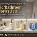 INR 895,  Elevate Your Space With Elegant Ceramic Bathroom Accessories Sets