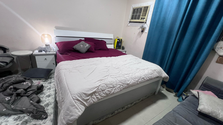 Al Rakah Al Shamaliyah, Appliances, SAR 2500,  Urgent Sale, All Home Appliances With Full Bedroom  Furniture Set GREY AND WHITE COLOUR