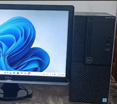 Manama, Computers, BHD 55,  DELL PC Full Set I5 6th GEN /8 GB Ram DDR 4 /256 SSD /HDMI/ LED 22