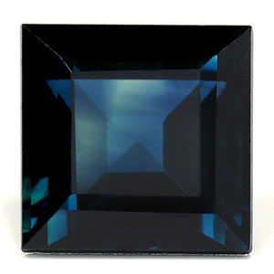 New York, Jewelry, USD 1188,  1.10 Cts. Deep Blue Sapphire Square, AAA Quality