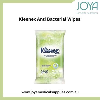 Sydney, Health & Beauty Items, Get Kleenex Anti Bacterial Wipes 20cmx13.90cm - Joya Medical Supplies