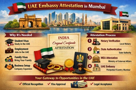 Mumbai, Legal, UAE Embassy Attestation In Mumbai