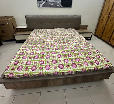 Busaiteen, Furniture, BHD 50,  Well-maintained Bed 200*180 Size Very Strong With Side Tables