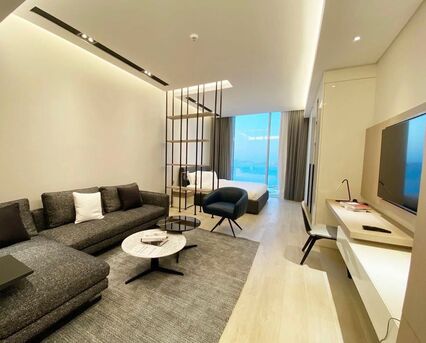 Juffair, Apartments, Flats, Houses & Villas, BHD 350/month,  Furnished,  Studio,  Luxury Furnished Studio For Rent In Juffair