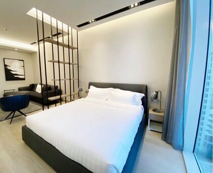 Juffair, Apartments, Flats, Houses & Villas, BHD 350/month,  Furnished,  Studio,  Luxury Furnished Studio For Rent In Juffair