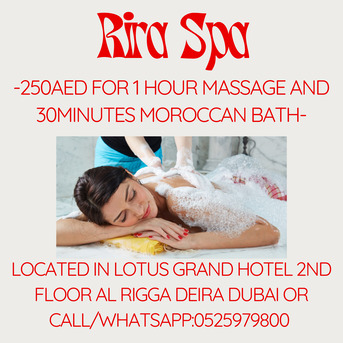 Al Rigga, Health, Rira Spa Offer 5/18/2026