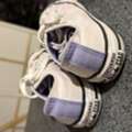 BHD 11,  Converse White Shoes Low Cut
