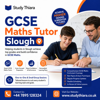 London, Education, Study Thiara | Trusted GCSE Maths Tutor Slough