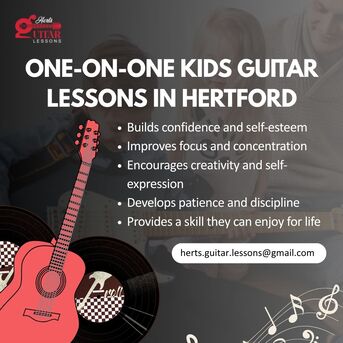 London, Lessons Offered, Kids Guitar Teacher In Hertford 2026