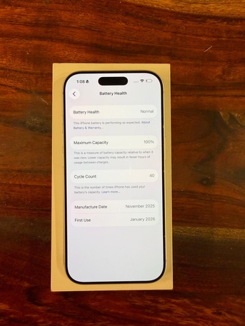 Riyadh, Mobile Phones, SAR 4499,  Iphone 17 Pro 256 Gb