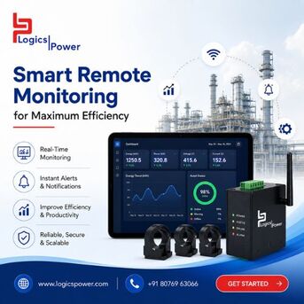 Noida, Electronics, Real-Time Remote Monitoring System For Plants, Machines & Energy Use