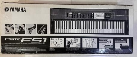 Dammam, Electronics, SAR 350,  Yamaha PSR-F51 Digital 61-Key Portable Keyboard For Sale