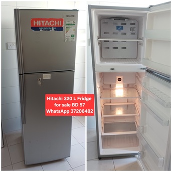 Manama, Appliances, BHD 57,  ✅️ Hitachi 320 L Fridge For Sale In Good Condition With Delivery