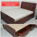 BHD 48,  ✅️ Heavy Duty Queen Size Bed Mattress + Storage For Sale In Good Condition With Delivery
