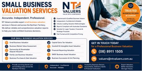 Sydney, Real Estate, Small Business Valuation Services &ndash; Trusted Business Valuers In Darwin