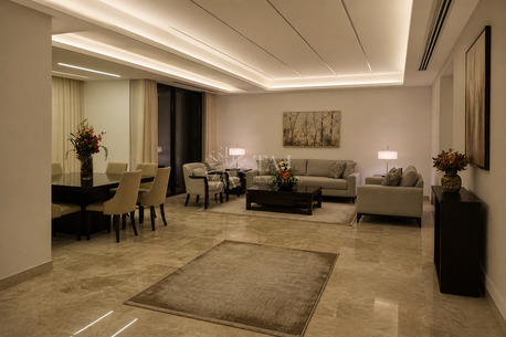Abdoun, Apartments, Flats, Houses & Villas, JOD 22000/year,  Furnished,  3 BR,  Furnished Apartment For Rent In Abdoun