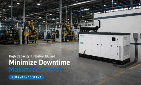 New Delhi, Industrial Machinery, Authorized Industrial Kirloskar DG Set 750 KVA To 1500 KVA