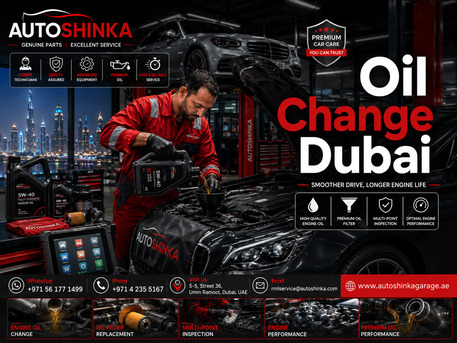 Dubai, Business, Oil Change Service In Dubai For All Vehicle Types