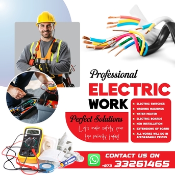Manama, Construction, ELECTRICIAN AND PLUMBING SERVICES