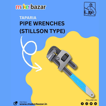 Faridabad, Tools, INR 229,  Taparia Tools Heavy-Duty Pipe Wrenches | MakerBazar