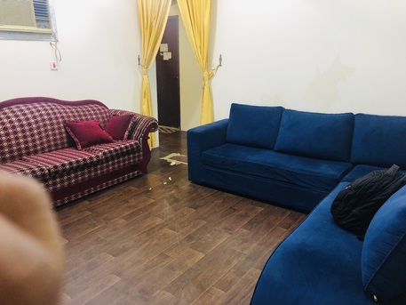 Jubail, Apartments, Flats, Houses & Villas, SAR 2500/month,  2 BR,  0 Sq. Meter,  2 BHK-Only Family Fully Furnished Flat For Rent SAR 2500/month-Ladies Market