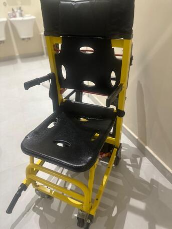 Riyadh, Household Items, SAR 2800,  Electric Stair Climbing Wheelchair Portable Crawler Type Foldable