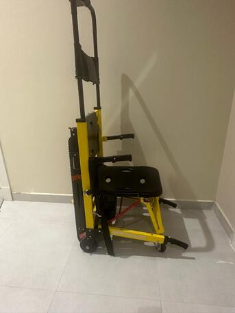 Riyadh, Household Items, SAR 2800,  Electric Stair Climbing Wheelchair Portable Crawler Type Foldable