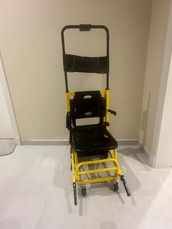 Riyadh, Household Items, SAR 2800,  Electric Stair Climbing Wheelchair Portable Crawler Type Foldable