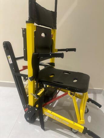 Riyadh, Household Items, SAR 2800,  Electric Stair Climbing Wheelchair Portable Crawler Type Foldable