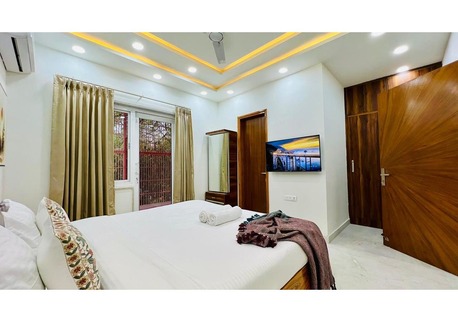New Delhi, Apartments, Flats, Houses & Villas, INR 11060/day,  2 BR,  1200 Sq. Meter,  BluO Modern 2BHK Central Delhi Fully Furnished Apartment