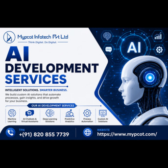 Mumbai, Software Development, AI Development Services | Custom AI Solutions & Automation - Mypcot