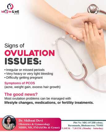 Bhubaneswar, Health, Ovulation Problems: Signs & Gynae Care | Best Gynecologist In Bhubaneswar | Dr Shibani Dev