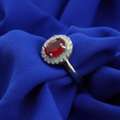 INR 7440,  Buy Online Imperial Red Ring | D Khushalbhai Jewellers