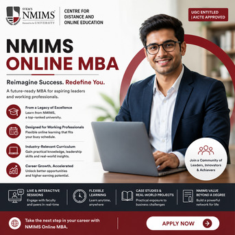 Pune, Education, NMIMS Online MBA 2026: Fees, Admission, Eligibility & Career Scope