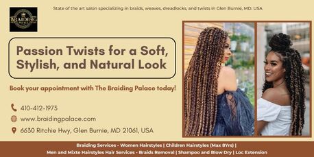 New York, Beautician, Passion Twists For A Soft, Stylish, And Natural Look