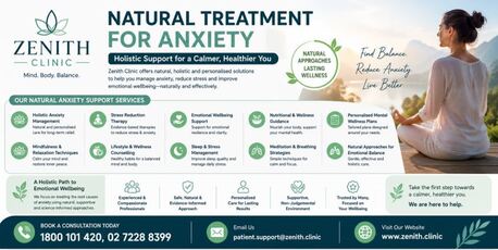 Sydney, Health, Natural Treatment For Anxiety &ndash; Holistic Mental Wellness Support