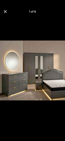 Al Malaz, Furniture, SAR 1850,  Sale Al  Size Bedroom Sets (90*190*120*190*180/200 200/200cm Availabale