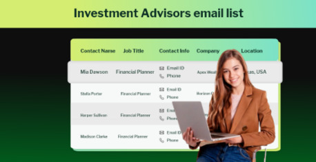 London, Business, Need A Trusted Investment Advisors Contacts List With Verified Data?