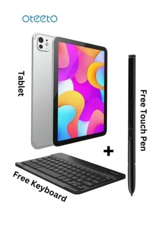 Manama, Electronics, BHD 33,  New 5G Smart Android Tablet 10" Screen Dual Sim 12GB RAM 512GB Storage With Keyboard+Cover