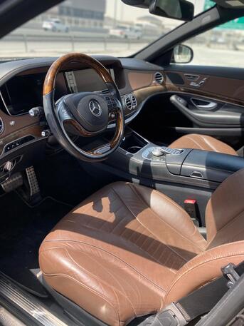Manama, Vehicles, Cars & Trucks , BHD 9500,  MERCEDES S400,  2014,  Automatic,  75400 KM,  Mercedes Benz S-400L (Brown)