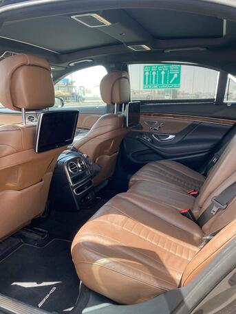 Manama, Vehicles, Cars & Trucks , BHD 9500,  MERCEDES S400,  2014,  Automatic,  75400 KM,  Mercedes Benz S-400L (Brown)