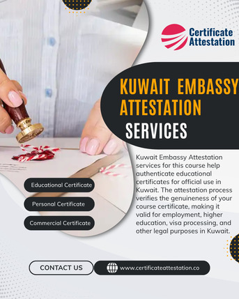 Pune, Education, Kuwait Embassy Attestation Services For Educational & Course Certificates
